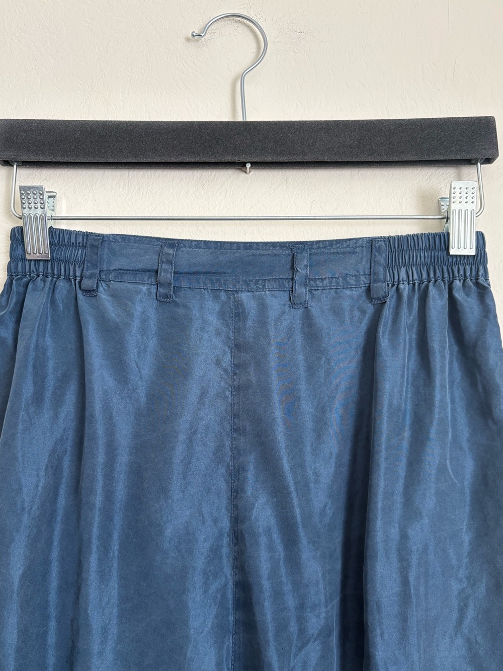 Compagnie Internationale Express 90s Vintage 100% Silk Shorts Wide Leg XS Ins 6” - Picture 4 of 14
